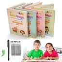 Sank Magic Practice Writing Improver Copybook Full Set (4 Books + 1 Pen & 10 Refills)