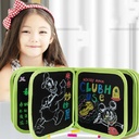 Multi Pages, Reusable & Eraseable Book Blackboard With Colour Markels Set
