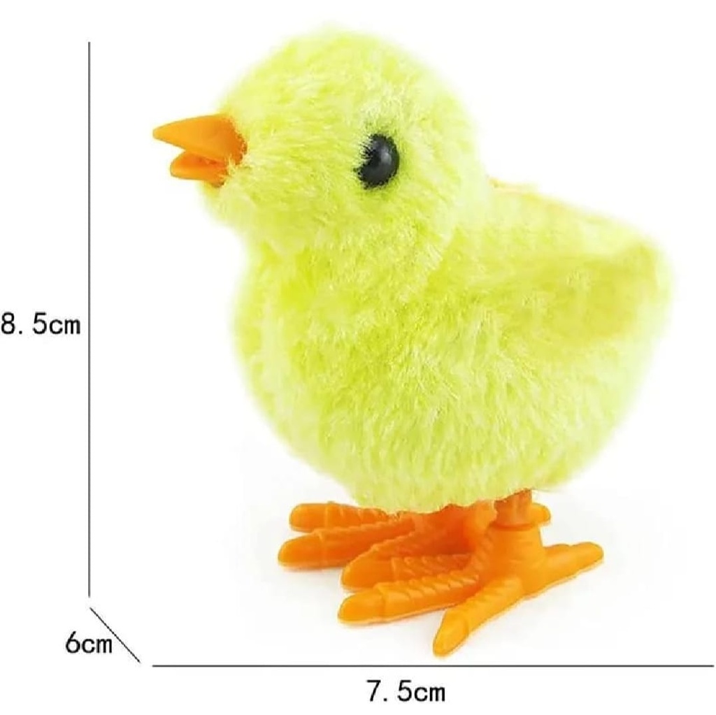 [chick0000] Yellow Walking Jumping Toy Chick