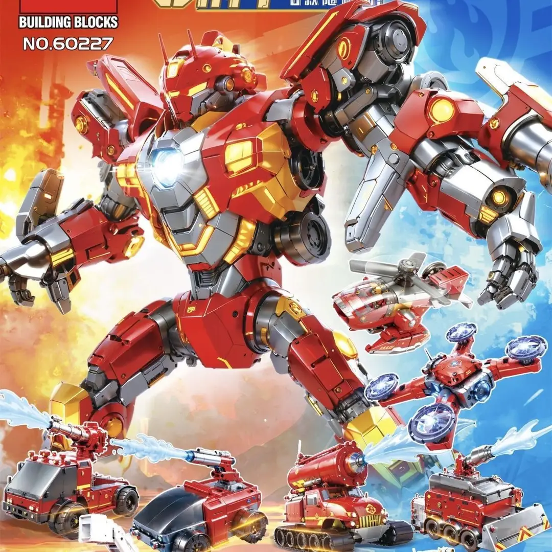 [Transfromer0000] Transformer Combine Block Toy crafting (Imported)